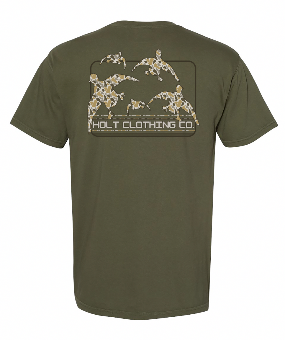HCC duck camo tee