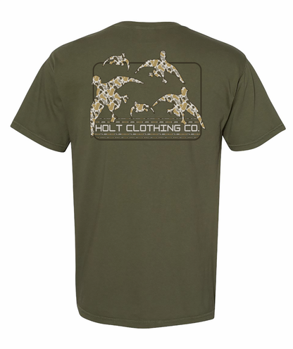 HCC duck camo tee